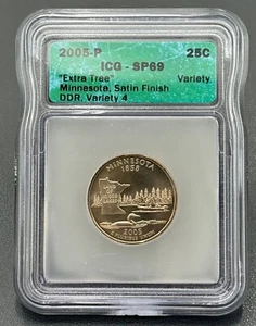 2005 P 25C DDR4 Error "Extra Tree" Minnesota ICG-SP69, Top Pop for this Error - Picture 1 of 5