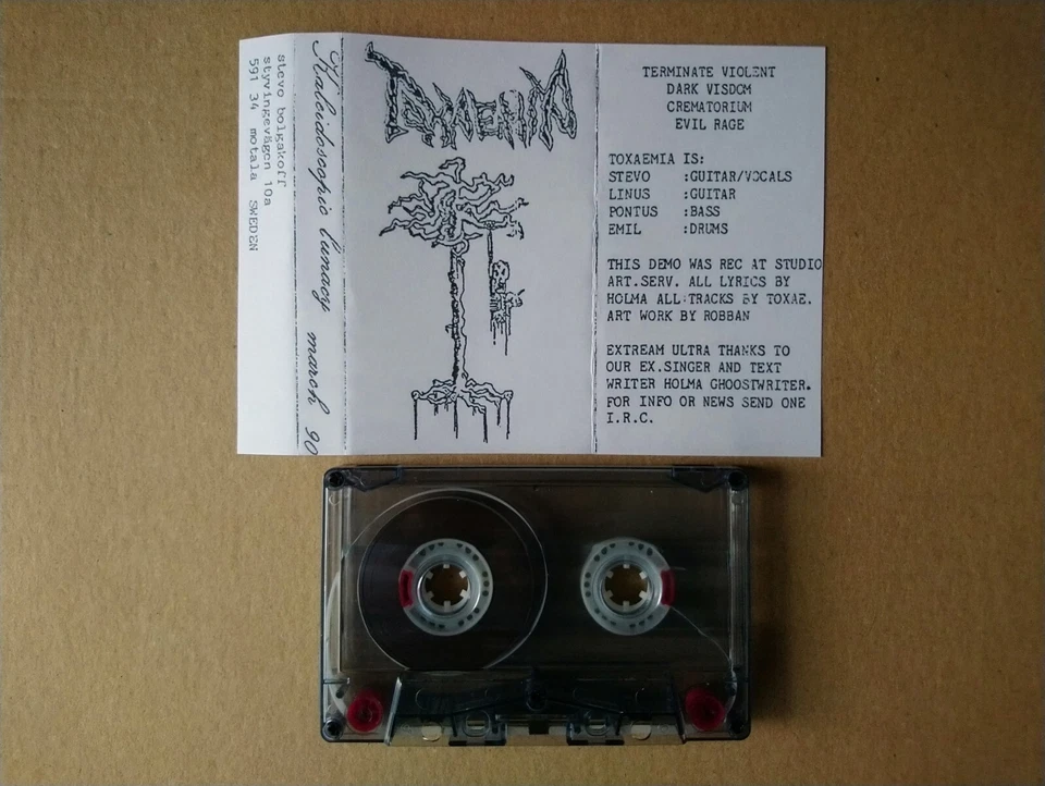 ТОКСИКОЗ Калейдоскопическое Безумие MC, Расчленение Роттревора Погребение Могила Резня - Изображение 1 из 1