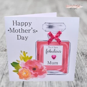 Personalised Mother's Day Card Mum Mam Mom - Picture 1 of 8
