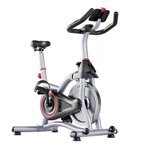 Magnetic Stationary Bike Cycle Bike with Tablet Mount & Comfortable Seat Cushion - Picture 1 of 15