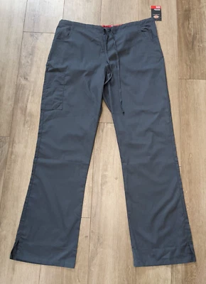 Pantalón Médico Dickies EDS Signature Tiro Medio Cordón Carga 86206 Gris LT Alto Foto 1 de 4