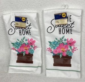 Kitchen Towels SPRING HOME SWEET HOME SET OF 2 - Picture 1 of 2