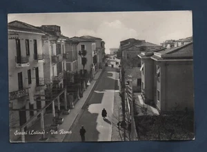 SCAURI (LATINA) VIA ROMA - cartolina viaggiata - Picture 1 of 2