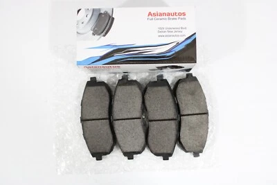 Pastillas de freno delanteras de cerámica completa Asianautos para Nissan 350Z 2003-2005 Foto 1 de 4