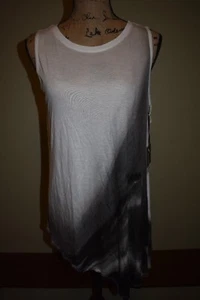 Neu Simply Vera Wang Damen Top, S Small, weiß, grau, schwarz * - Bild 1 von 6