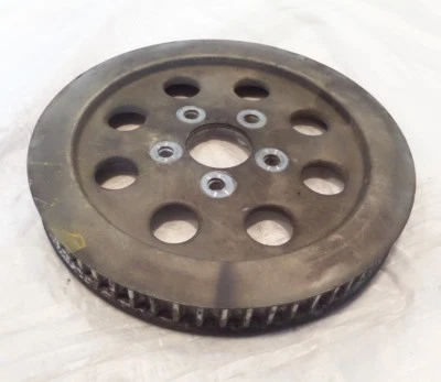 86-92 Harley Davidson Sportster 883 1100 1200 Rear Wheel Belt Sprocket Pulley - Image 1 of 4