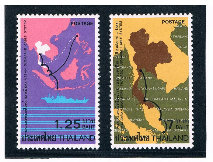 THAILAND 1983 ASEAN Submarine Cable System - Image 1 of 1