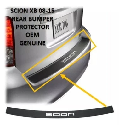 xB Apliques de parachoques trasero PROTECTOR SUPERIOR 08-15 Scion xB - Toyota OEM GENUINO Foto 1 de 4