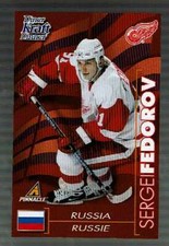 1997-98  Pinnacle Kraft Dinner.  Sergei Fedorov