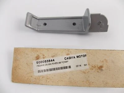 NOS OEM 1995 CAGIVA RIVER 600 APOIO PARA OS PÉS DIREITO QUADRO PEG CHASSI SUPORTE 800053544 - Imagem 1 de 3