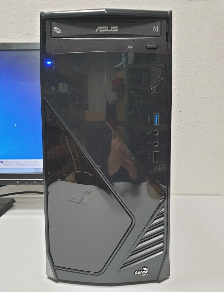 MSI B75MA Gaming PC Computer i5 3.10GHz 16GB 256GB SSD DVD-RW Windows 7 GT 640 - Image 1 of 4