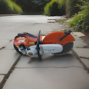 Stihl TS 420 Handbeton Kappsäge 14" mit Klinge - Bild 1 von 3