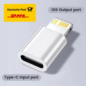 Spitzenqualität Lightning zu USB-C Adapter | VERSAND AUS DEUTSCHLAND ✅ 🇩🇪 - Bild 1 von 4