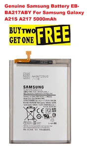 Fits Genuine Samsung Battery EB-BA217ABY For Samsung Galaxy A21S A217 5000mAh 1 - Zdjęcie 1 z 2