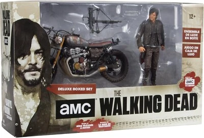 McFarlane Walking Dead Daryl Dixon Custom Bike Action Figure Set (New) - Image 1 of 2