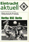 Ar Ii. Bl 87/88 Eintracht Braunschweig - Hertha Bsc , 25.05.1988