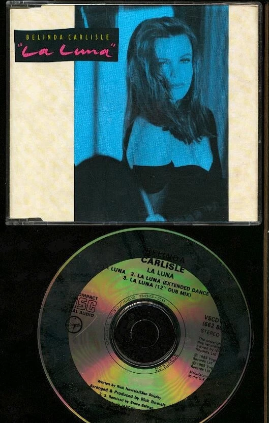 Belinda Carlisle: la luna, Virgin, UK, 1989 CD SINGLE 80er - Bild 1 von 1