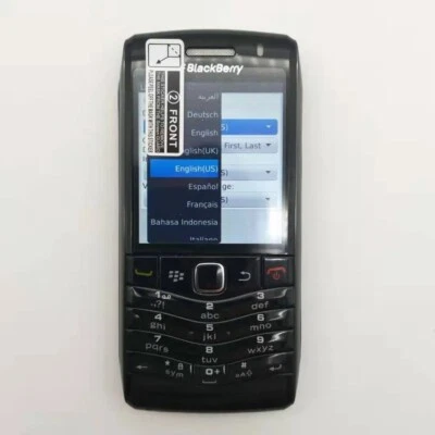 BlackBerry Pearl 9105 Original 9105 Mobile Phone 3G GSM WiFi QWERTY Smartphone - Image 1 of 4