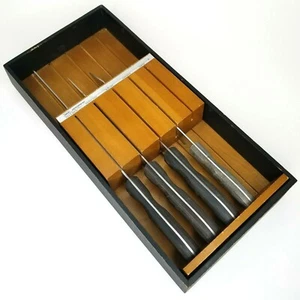 Ekco Pfeilspitze 4-teiliges Messerset Brot Metzger Sandwich French Cook Vintage - Bild 1 von 12