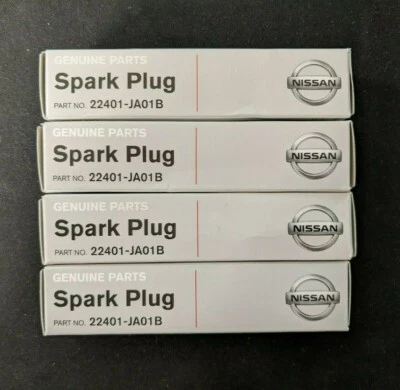 Bujía de iridio 4 piezas FXE20HR11 para Nissan Cube Versa Altima Sentra 22401-JD01B Foto 1 de 4