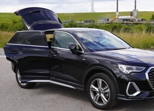 Parasole per Audi Q3 Sportback dall'anno 2019 mascherine posteriori + lunotto - Foto 1 di 10