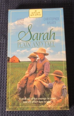 Sarah Plain And Tall (VHS, 1990) Hallmark Film Glenn Close & Christopher Walken - Image 1 of 4