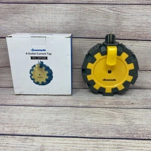 Dewenwils Outdoor Extention 8 Grounded Outlet Plugs - Overload Protection - New! - Picture 1 of 6