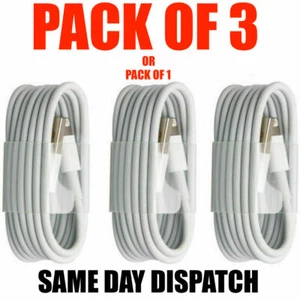 Robustes USB Ladegerät Sync Kabel Leitung für iPhone 11 XR XS 8 7 6s iPad Air - Bild 1 von 9