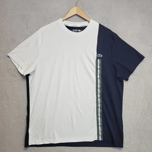 Lacoste Sport Shirt Herren 2XL Colorblock Silikon Alligator Tennis Tee Ultra Dry SS - Bild 1 von 10