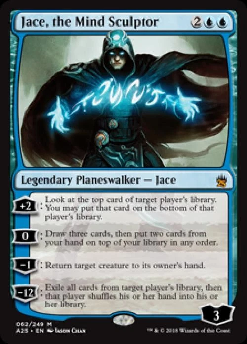 Jace, the Mind Sculptor - Light Play MTG Masters 25 - Image 1 of 1