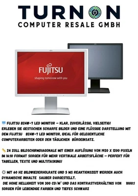 Fujitsu B24W-7 LED 24" Monitor - Bild 1 von 4