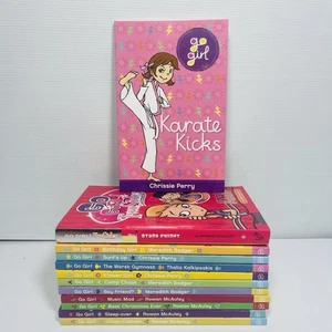 Paquete de 12 libros de bolsillo Go Girl para niñas jóvenes lectores capítulos - Imagen 1 de 11