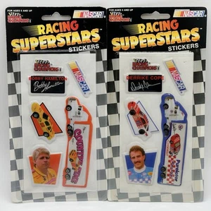 VTG 2 Packs 1991 NASCAR Racing Champions Superstars Puffy Stickers New/Sealed - Picture 1 of 5