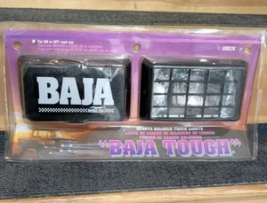 Par de luces halógenas de cuarzo vintage nuevas stock antiguo BAJA Desert Fox # 8002K - Imagen 1 de 5