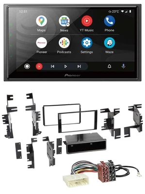 Pioneer USB 2DIN DAB MP3 Bluetooth Autoradio für Nissan Quest Rogue Titan ab 11 - Bild 1 von 4
