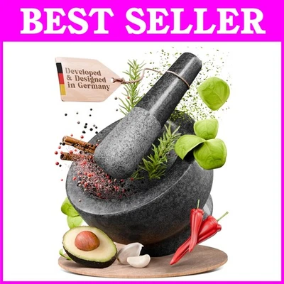 Versatile Kitchen Mortar - Polished Granite Exterior - Image 1 of 4