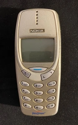 Teléfono Nokia Voicestream color dorado súper raro. No probado para piezas Foto 1 de 4