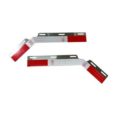 2Pcs Aluminium Reflector Angled - Image 1 of 4