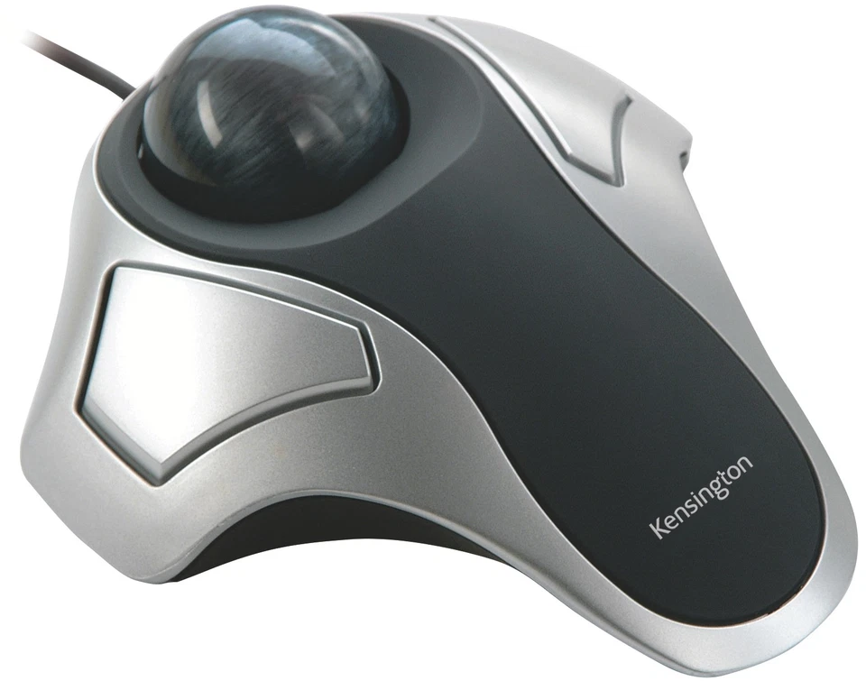 Kensington Orbit Wired Optical Trackball Mouse Black/Silver 64327EU - Image 1 of 1