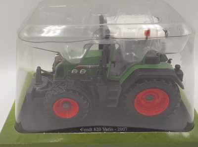 HACHETTE 1/43 2007 FENDT 820 VARIO TRACTOR GREEN NEW IN PACK - Image 1 of 4