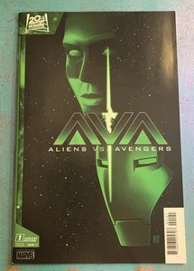 Aliens vs. Avengers #1 Variante Homenaje John Tyler Christopher - Imagen 1 de 2
