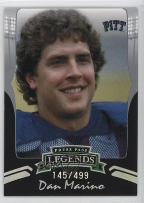 Press Pass Legends 2006 plateado/499 Dan Marino (color) #S81 patio Foto 1 de 2