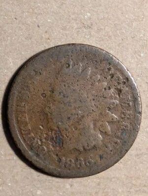 1865 US Indian Head Cent - Image 1 of 4
