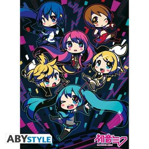 Póster Hatsune Miku - Miku & Friends Chibi (15 x 20,5"") - Imagen 1 de 1