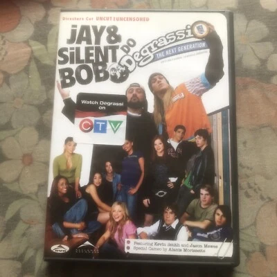 Jay & Silent Bob do Degrassi - The Next Generation Kevin Smith DVD - disc VGC R1 - Image 1 of 4