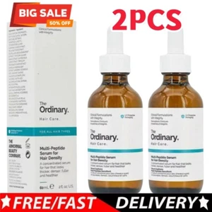 2X 60ml The Ordinary Multi-peptide Serum Density Hair Loss Care Liquid Women Men - Picture 1 of 12