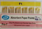 Absorbent Paper Points F1 Color Coded Dental Endo HTM