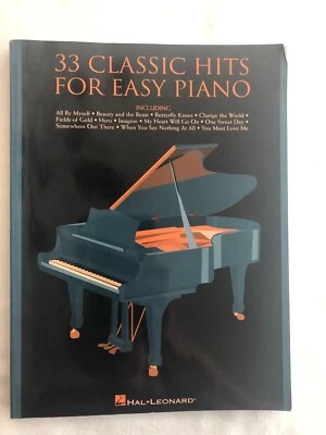 33 Classic Hits For Easy Piano Songbook - Image 1 of 4