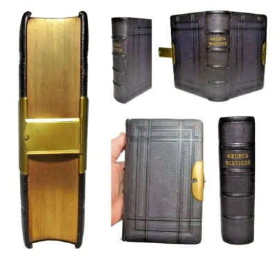 1872 King James NEW TESTAMENT BIBLE & The Book of Common Prayer FINE BINDING - Image 1 of 4