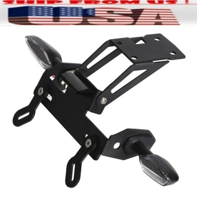 US REAR FENDER ELIMINATOR LED Turn Signal For KAWASAKI ninja 650 Z650 2017-2025 - Image 1 of 4